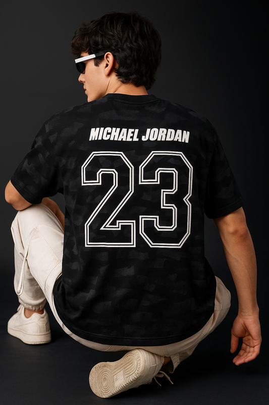 Solid Black Essential Tee