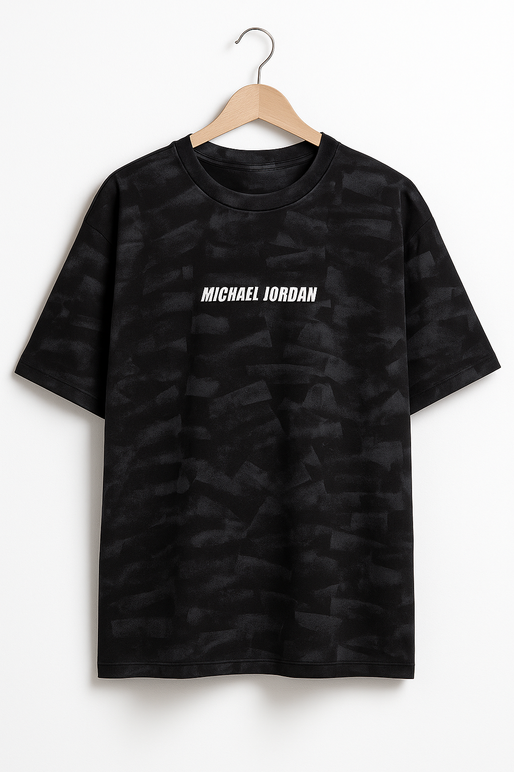 Solid Black Essential Tee