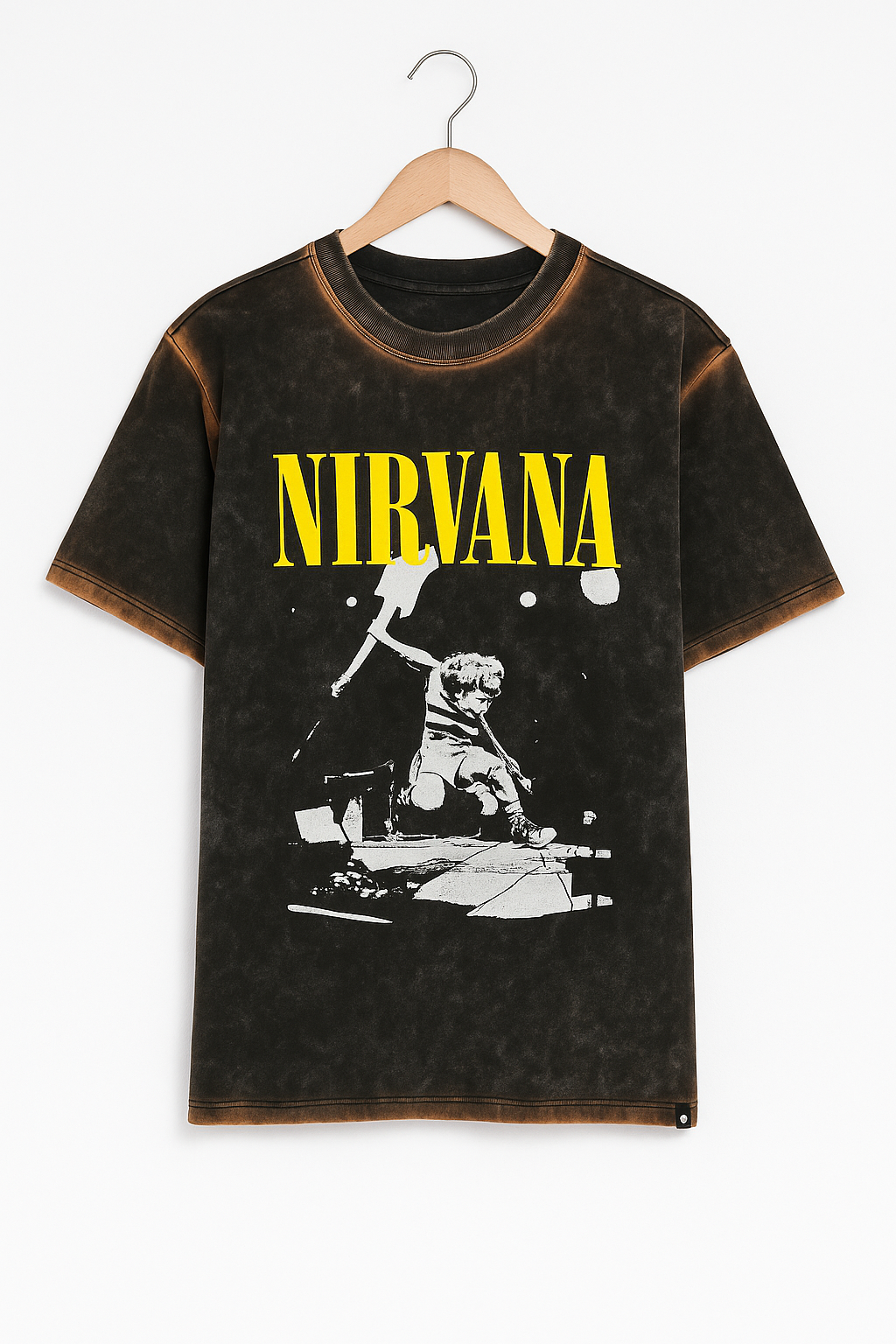 Nirvana Bold Logo Band
