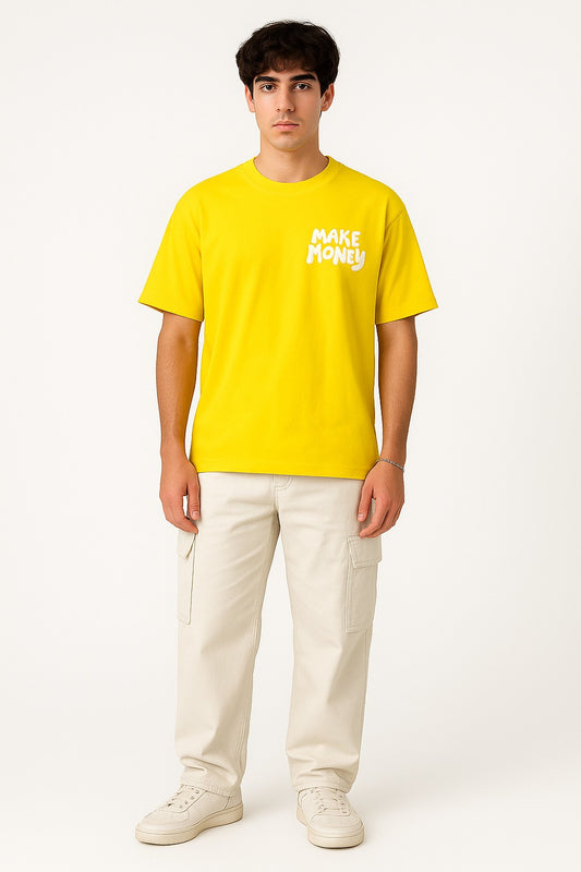 Sunny Yellow Minimal Tee