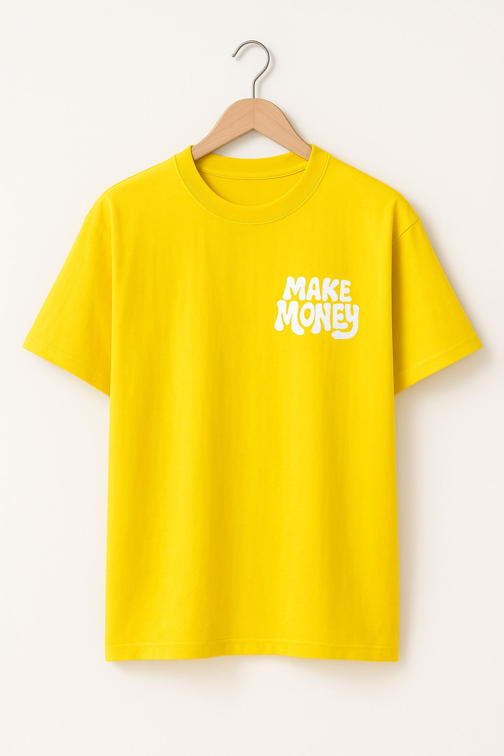 Sunny Yellow Minimal Tee