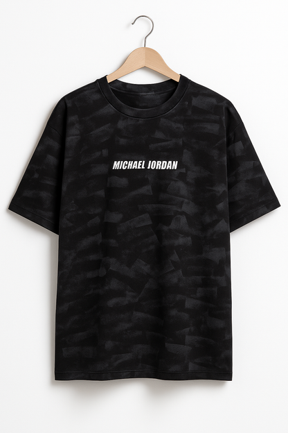 Solid Black Essential Tee