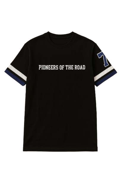 Pioneers Of The Road ~ Black T-shirt
